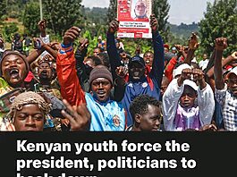 Kenya youth Protest